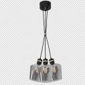 Lampa wisząca RICHMOND BLACK / GOLD 3xE27 Supeł