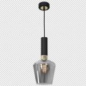 Lampa wisząca ROMA BLACK 1xE27