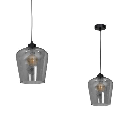 Lampa wisząca SANTIAGO SMOKED 1xE27