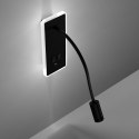 Lampka nocna BASE 8W+2W BLACK