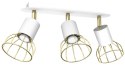 Lampa sufitowa DANTE White/Gold 3x mini GU10