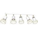 Lampa sufitowa DANTE White/Gold 5x mini GU10