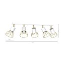 Lampa sufitowa DANTE White/Gold 5x mini GU10