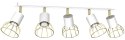 Lampa sufitowa DANTE White/Gold 5x mini GU10