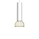 Lampa wisząca DANTE White/Gold 1x mini GU10