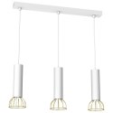 Lampa wisząca DANTE White/Gold 3x mini GU10