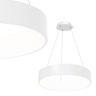 Lampa wisząca Ohio Biały 40W LED 3000K-4000K