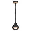 Lampa wisząca OVAL BLACK 1xE27