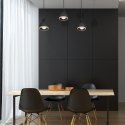 Lampa wisząca OVAL BLACK 3xE27