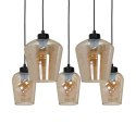 Lampa wisząca SANTIAGO AMBER 5xE27