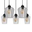 Lampa wisząca SANTIAGO CLEAR 5xE27