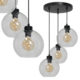 Lampa wisząca SOFIA CLEAR 3xE27