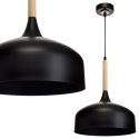 Lampa wisząca TAYLOR BLACK 1xE27 60W