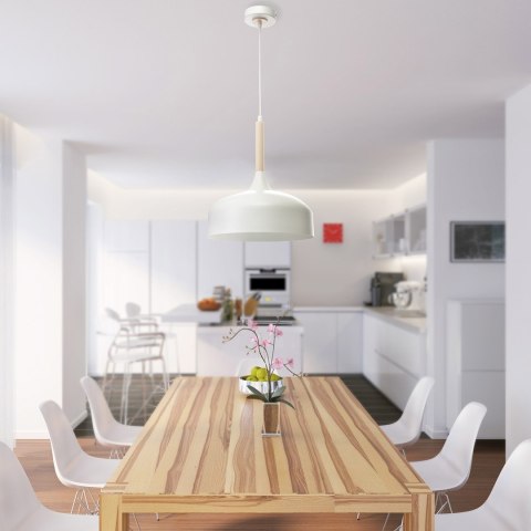 Lampa wisząca Taylor Biały 1xE27 60W