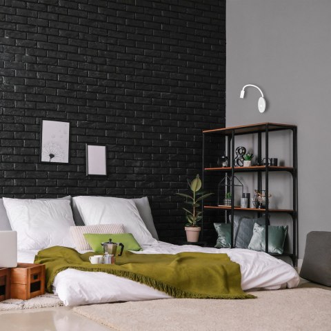 Lampka nocna Base 8W+2W Biały