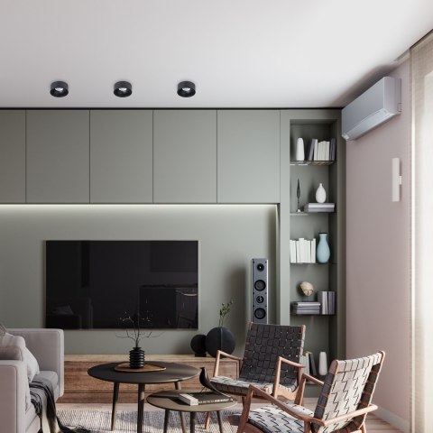 Oprawa Podtynkowa Bali Round Czarny