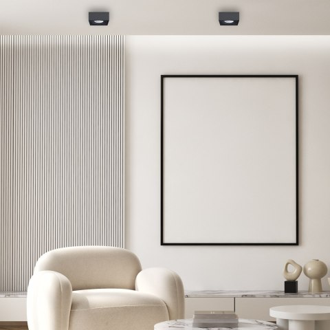 Oprawa Podtynkowa Bali Square Czarny