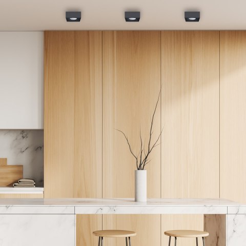 Oprawa Podtynkowa Bali Square Czarny