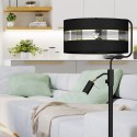 Lampa Podłogowa ULTIMO BLACK 1xE27 + 1xmini GU10