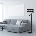 Lampa Podłogowa ULTIMO BLACK 1xE27 + 1xmini GU10