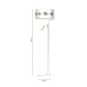 Lampa Podłogowa ULTIMO WHITE 1xE27 + 1xmini GU10