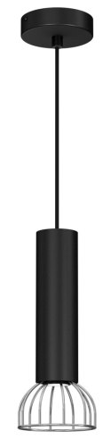 Lampa Wisząca DANTE BLACK/SILVER 1x mini GU10