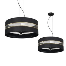 Lampa Wisząca ULTIMO BLACK 3xE27