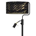 Lampa podłogowa SENSO Black/Gold 1xE27 + 1x mini GU10