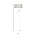 Lampa podłogowa SENSO White/Gold 1xE27 + 1x mini GU10