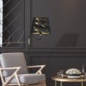 Lampa stojąca HERMES Black/Gold 1xE27