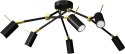 Lampa sufitowa IRIS Black/Gold 6x mini GU10