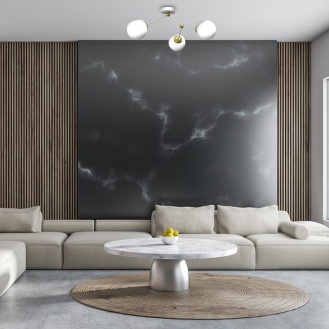 Lampa sufitowa Joy 3xE14 Biały/Złoty