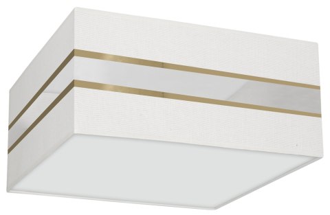 Lampa sufitowa Kwadrat Ultimo 2xE27 Biały