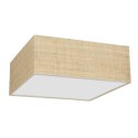 Lampa sufitowa MARSHALL WHITE / RATTAN 2xE27