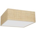 Lampa sufitowa MARSHALL WHITE / RATTAN 2xE27