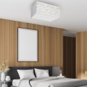 Lampa sufitowa SENSO White/Gold kwadrat 2xE27