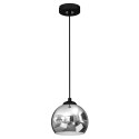 Lampa wisząca TORO BLACK / CHROME 1xE27