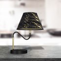 Lampka stołowa HERMES Black/Gold 1xE27