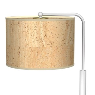 Lampa gabinetowa Cork 1xE27 Biały / Korek