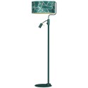 Lampa podłogowa ZIGGY GREEN Gold/Bottle 1xE27 + 1x mini GU10