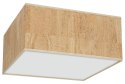 Lampa sufitowa CORK White/Cork 2xE27