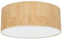 Lampa sufitowa CORK White/Cork 2xE27