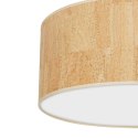 Lampa sufitowa CORK White/Cork 3xE27 Ø50cm