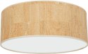 Lampa sufitowa CORK White/Cork 3xE27 Ø50cm