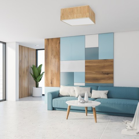 Lampa sufitowa Cork 3xE27 Biały / Korek