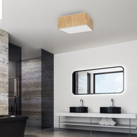 Lampa sufitowa Cork 3xE27 Biały / Korek