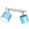 Lampa sufitowa DIXIE BLUE/WHITE 2xGX53