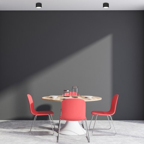 Lampa sufitowa DIXIE Black 1xGX53