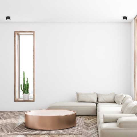 Lampa sufitowa DIXIE Black 1xGX53