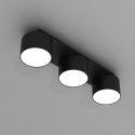 Lampa sufitowa DIXIE Black 3xGX53